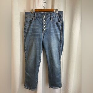 J. Crew Women's Straight Leg Jeans - Blue